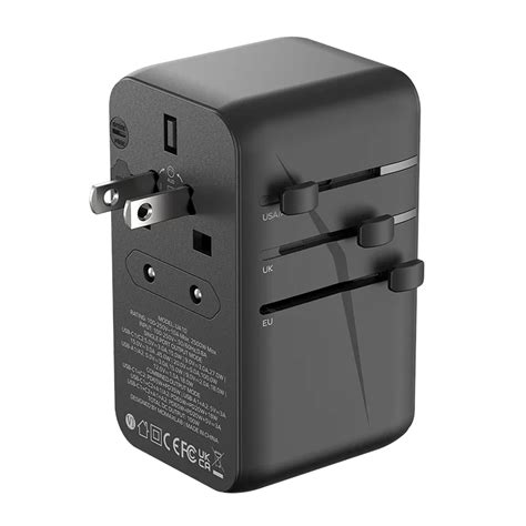 Momax World Ua W Gan Ports Ac Travel Adapter Harbar