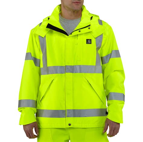 Carhartt Hi-Vis Waterproof Jacket – 100499-323 - North American Safety