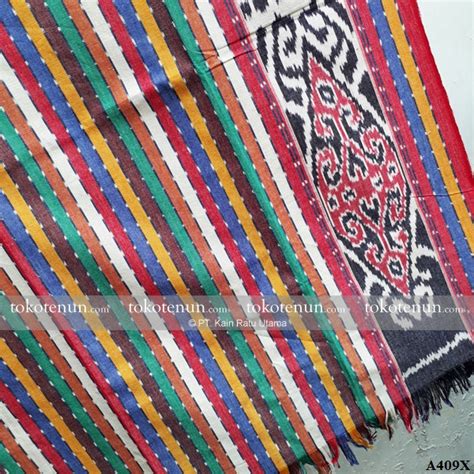 Jual Kain Tenun Ikat Motif Flores NTT A409X Tokotenun