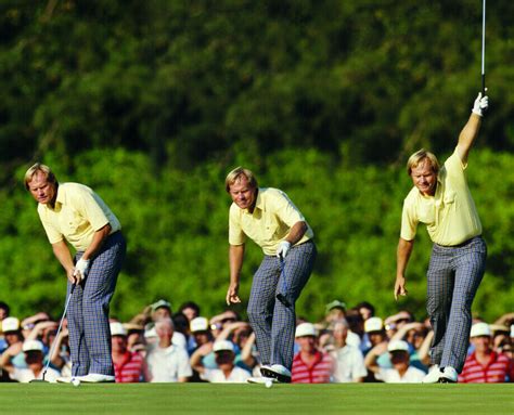 Jack Nicklaus 1986 Masters CSP ME Vintage 16X20 Color Golf Memorabilia ...