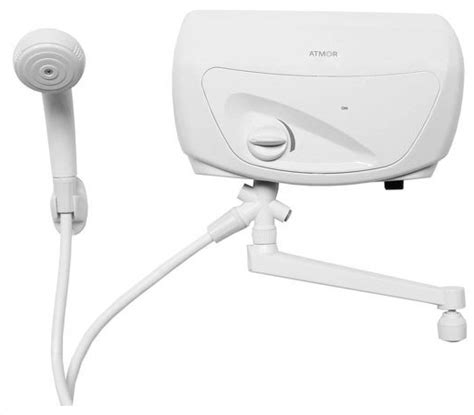 Водонагреватель проточный Atmor Classic 501 3.5 KW combi(кран + душевая ...