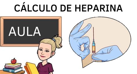 Cálculo de heparina aprenda a realizar o cálculo