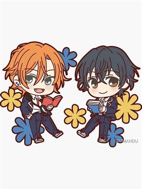 Sasaki To Miyano Sticker For Sale By Simmandu Redbubble