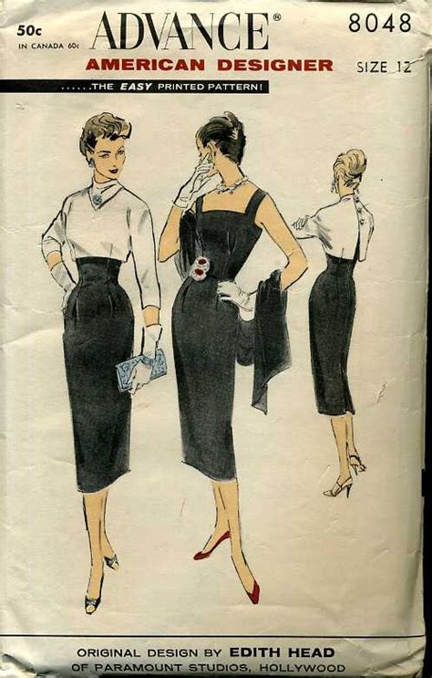 Pin By Emanornada On Edith Head Sewing Pattern Design Vintage Sewing