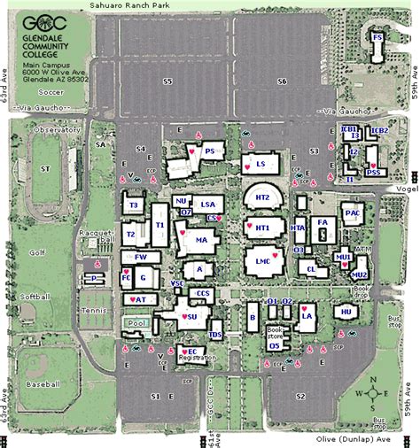 Gcc Az Campus Map Oconto County Plat Map