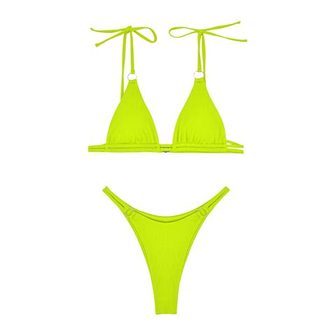 Knosfe Bikini Sets For Women Beach Cheeky Two Piece Bathing Suit