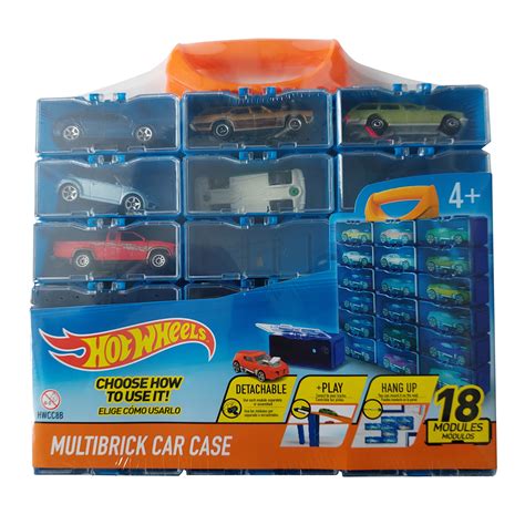 Контейнер Hot Wheels на 18 комірок та 6 машинок HWCC8BM купити в Києві Україні за вигідною