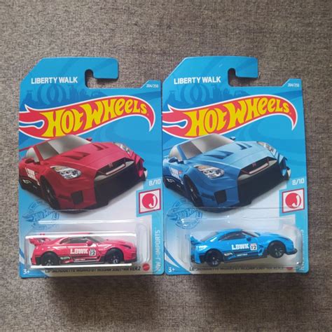 Hot Wheels Liberty Walk LBWK LB SILHOUETTE WORKS GT Nissan 35GT RR Ver 2 HW J IMPORTS