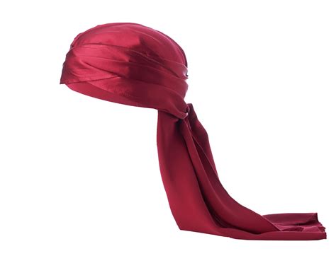 Bordeaux Silk Durag - 100% Authentic Pure Silk Durag (USA made)