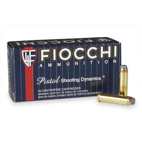 Fiocchi Shooting Dynamics 357 Magnum SJSP 125 Grain 50 Rounds