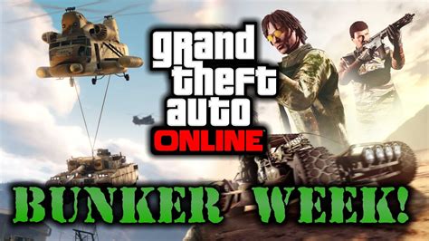 GTA Online BUNKER WEEK DOUBLE MONEY Bonuses Unlocks And More NEW