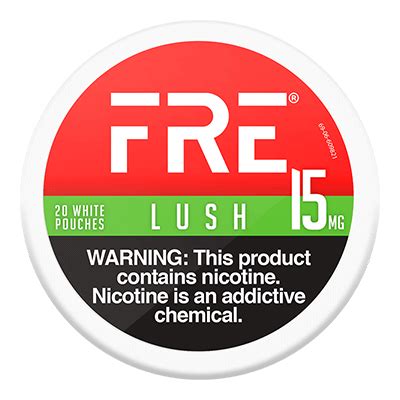 Buy FRE LUSH 15mg Nicotine Pouches Canada