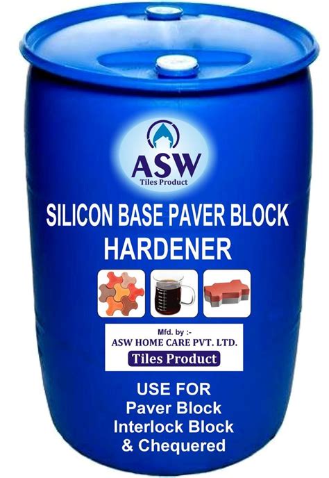 Blue ASW Silicone Based Paver Block Hardener Chemical Grade Standard