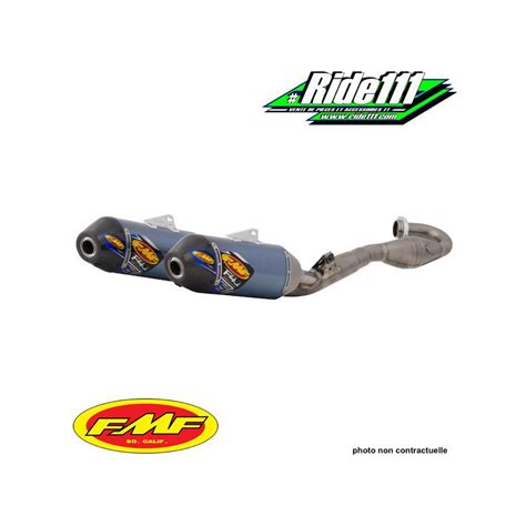 Ligne Chappement Fmf Factory Rct Titane Dual Anodis Honda Crf R