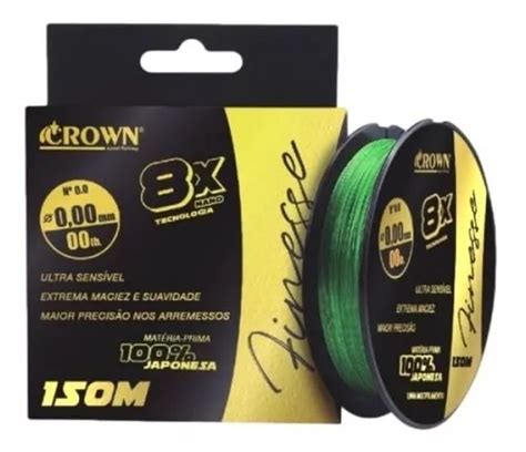 L Nea De Pesca Multifilamento Verde Finesse X Mm M