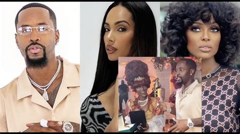 Safaree Violated By Erica Mena For Buying Rolex Watches For Amara La