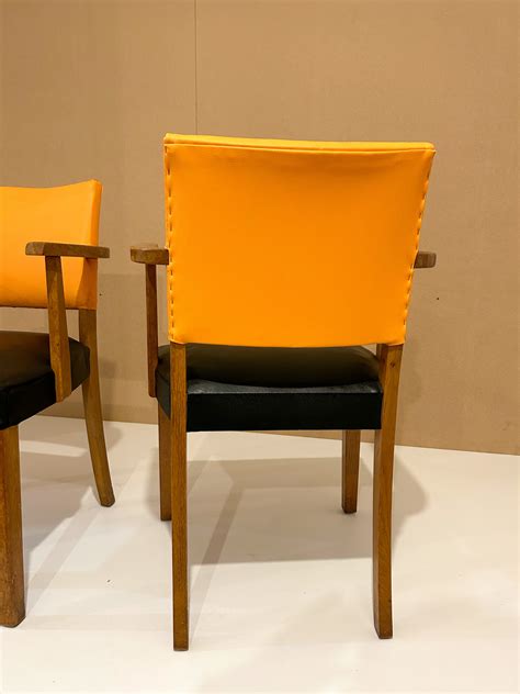 Pair Of Solid Oak Chairs – Shush Interiors Leeds