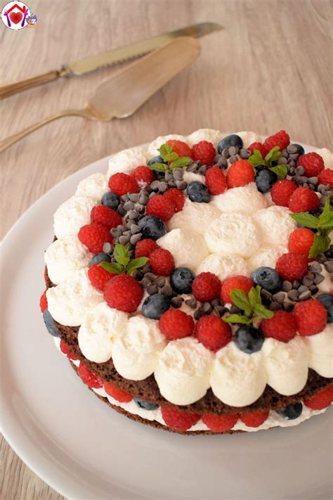 Torta Ai Frutti Di Bosco E Cioccolato Le Ricette Di Mamma L