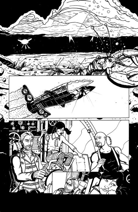 Penciller/inker sequential art portfólio on Behance