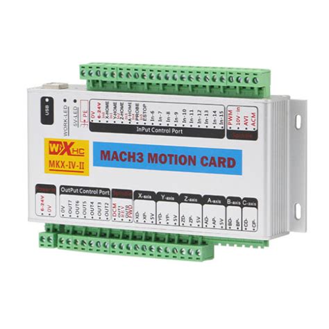 Mk4 Iv Mach3 Motion Card 3 Axis 4 Axis Usb Motion Controller 2mhz Cnc