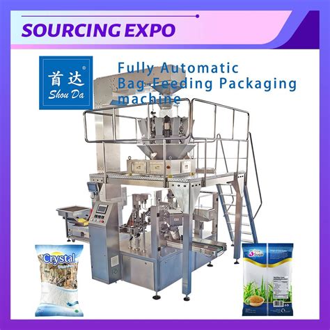 Full Set Automatic Pouch Bag Fill Seal Packing Machine For Coffee Water