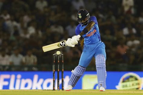 Hardik Pandya belts one through the covers | ESPNcricinfo.com