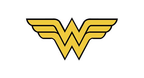 Printable Wonder Woman Logo Template - Printable Templates