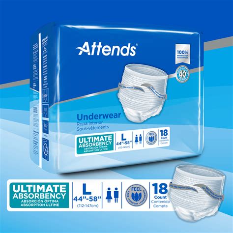 Attends Advanced Underwear Super Plus Absorbent Pull Ups