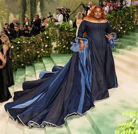 Da Vine Joy Randolph MET GALA 2024 Red Carpet Fashion Style GAP Couture