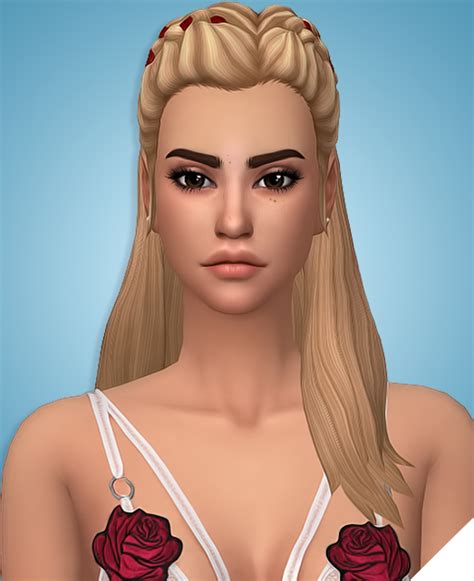 Minnie Hair Hair Clay Ea Sims Sims 4