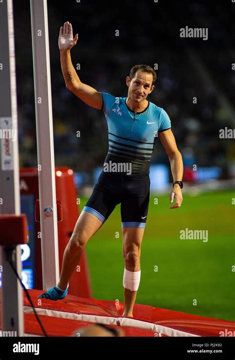 Brussels Belgium Aug Renaud Lavillenie Of France Competing In