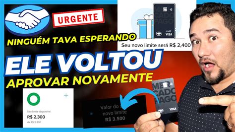 Mercado Pago Voltou A Aprova O Do Cart O De Cr Dito Confira Esses