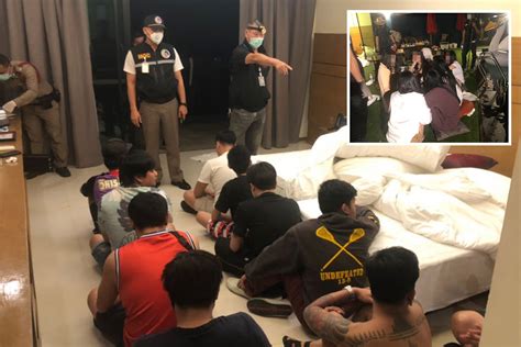 Cops Raid Sex And Drugs Party Packed With Naked Women For Flouting