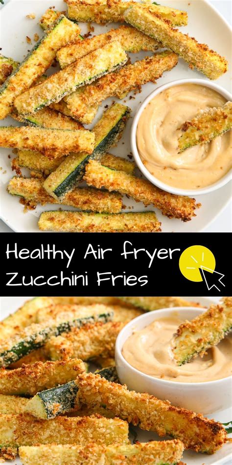 Healthy Air Fryer Zucchini Fries Artofit