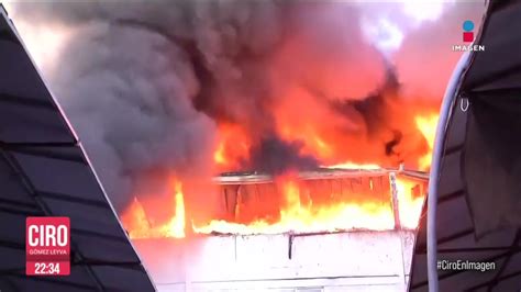 Se Registra Incendio En Bodega De Tenis En Centro Hist Rico