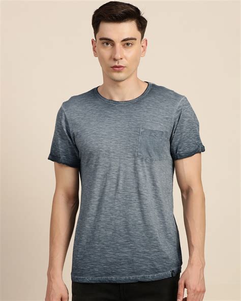 Buy Men S Blue T Shirt For Men Blue Online At Bewakoof