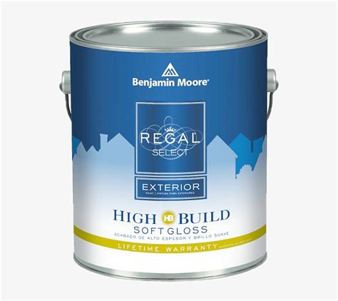 Benjamin Moore Regal Select Exterior Paint - Regal Select Exterior High Build - Soft Gloss ...