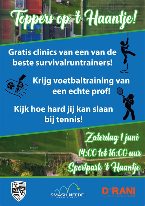 Open Dag Sportpark T Haantje Toppers Op Het Haantje Op 1 Juni