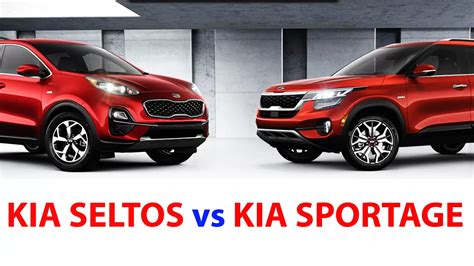 2023 KIA Seltos Vs KIA Sportage - Detailed Comparison