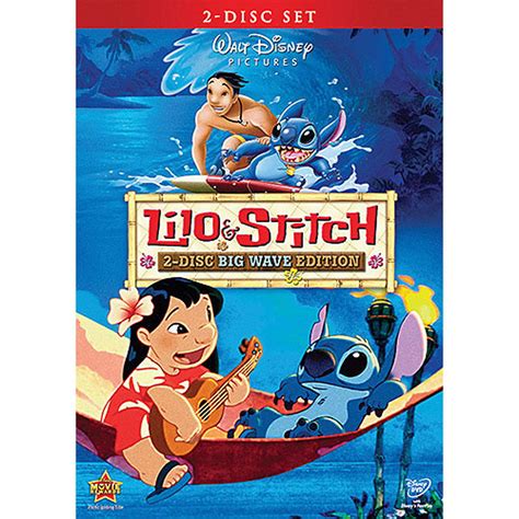 Lilo Stitch 2 Disc Big Wave Edition DVD Walmart