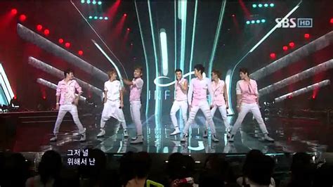 Infinite Shes Back 인피니트 Shes Back Sbs Inkigayo 인기가요 100808