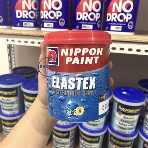 Jual Asli Elastex In Nippon Paint Kg Kg Warna Lengkap