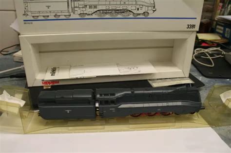 MÄRKLIN HO H0 3391 DAMPF LOK BR 03 10 der DRG STROMLINIE TOP OVP KB02