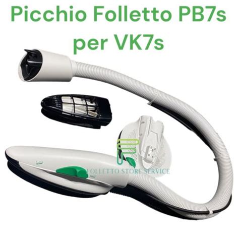 Vorwerk Folletto Vk S Senza Filo Completo Hd Lavapavimenti Picchio