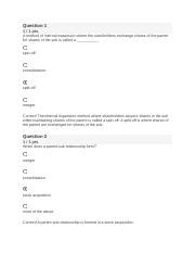 ACT470 Module 1 Mastery Exercise Docx Question 1 1 1 Pts A Method