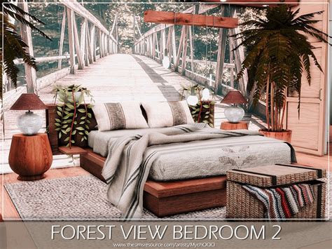 The Sims Resource Forest View Bedroom 2