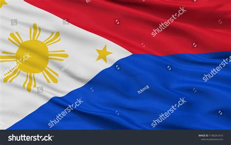 Philippines War Flag Closeup View 3d Stock Illustration 1180261615 ...