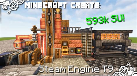 Self-Suficient T9 Steam Engine - CreateMod