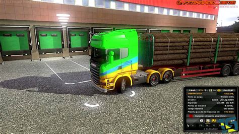 Como Estacionar No Euro Truck Simulator Multiplayers Youtube