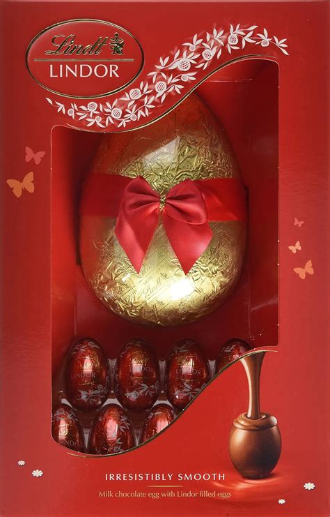 Lindt Lindor Shell Easter Egg 322g Uk Grocery